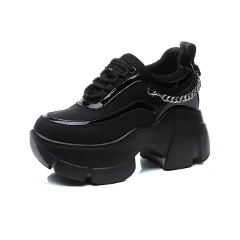 NRDROFFICIAL Chunky Sneakers Women's Low Top White