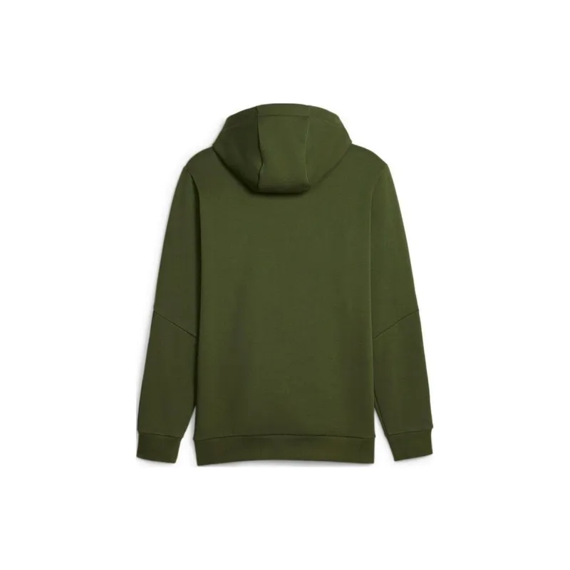 PUMA Essentials Tape Sweatshirts Men Olive-1