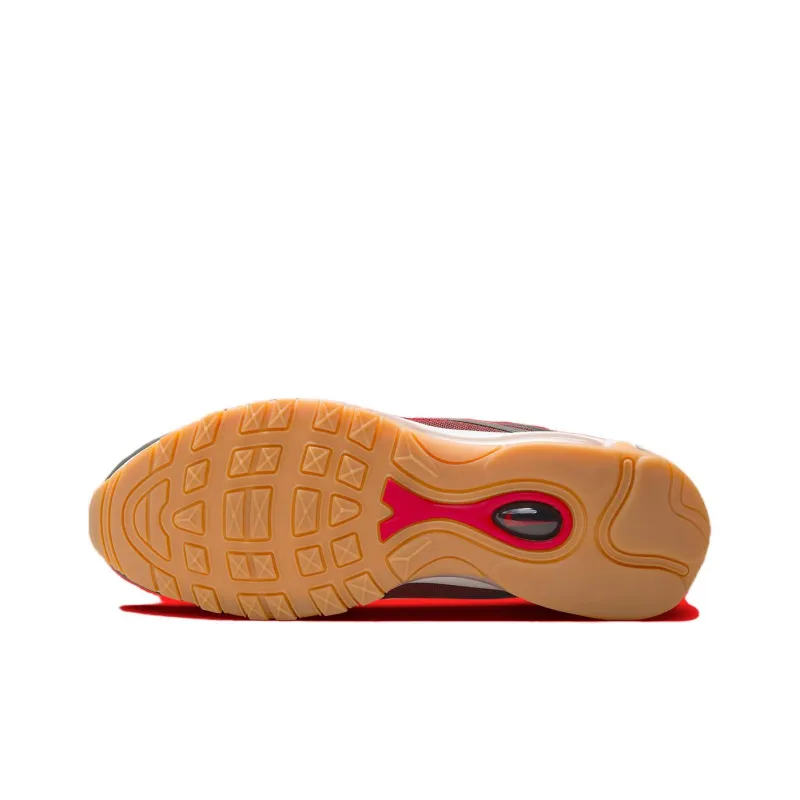 Nike Air Max 97 Black Team Scarlet-4