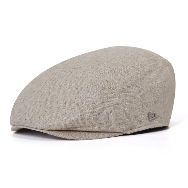 New Era Viscose Linen Cotton Hats & Caps Unisex Gray-0