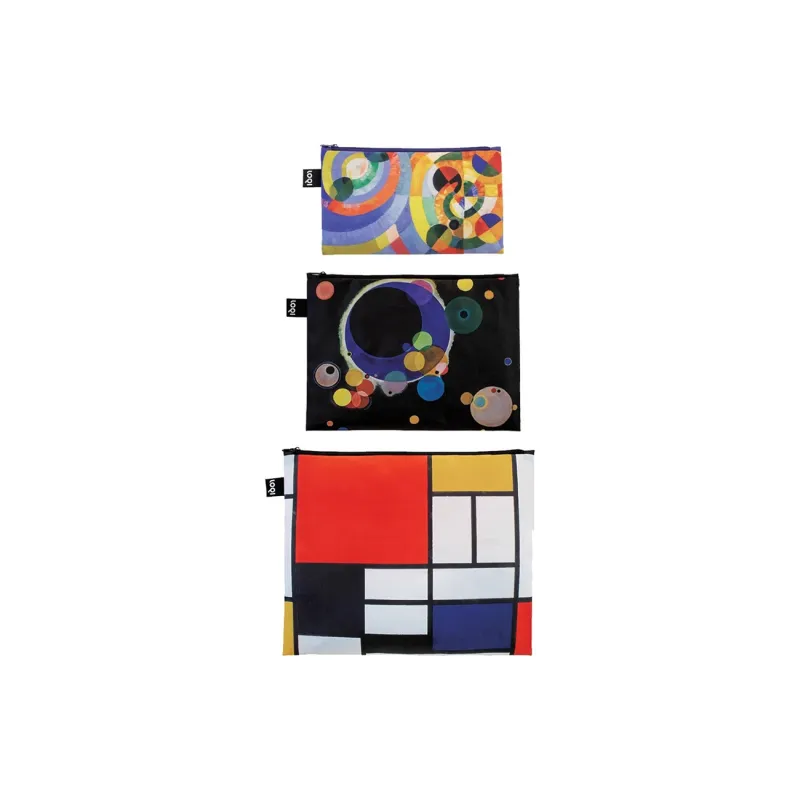 Loqi Travel Organizers Round Circle Mondrian-1