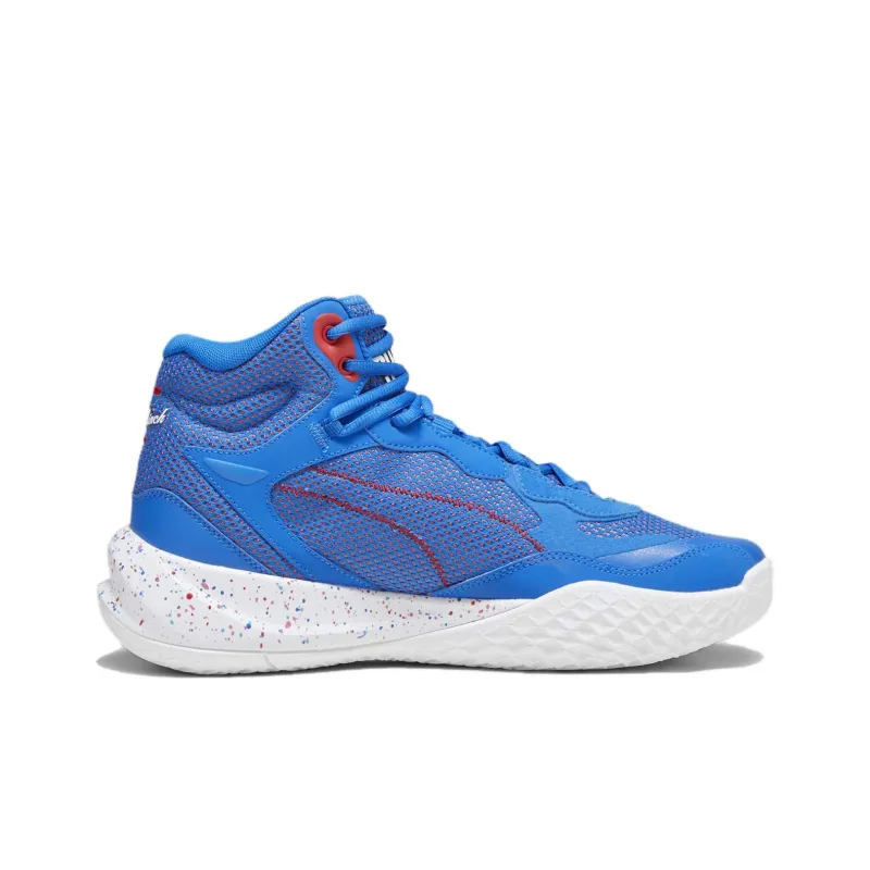 PUMA Playmaker Pro Mid Dylan 'Bluemazing Red'-1