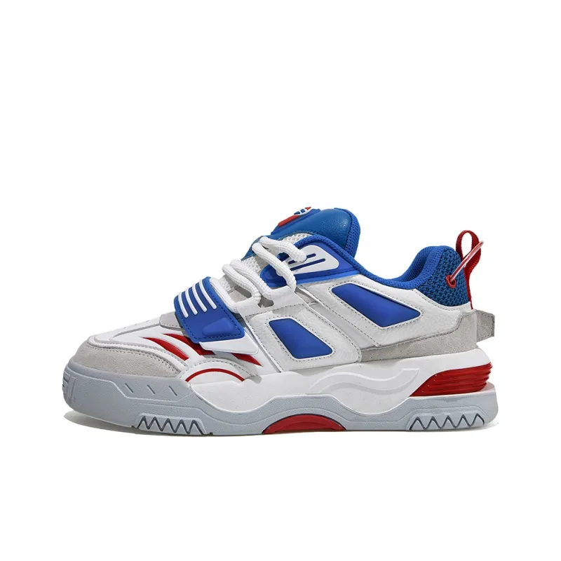 Pepsi Cushioning Wear-Resistant Low-Top Skateboard Shoes Men's-6