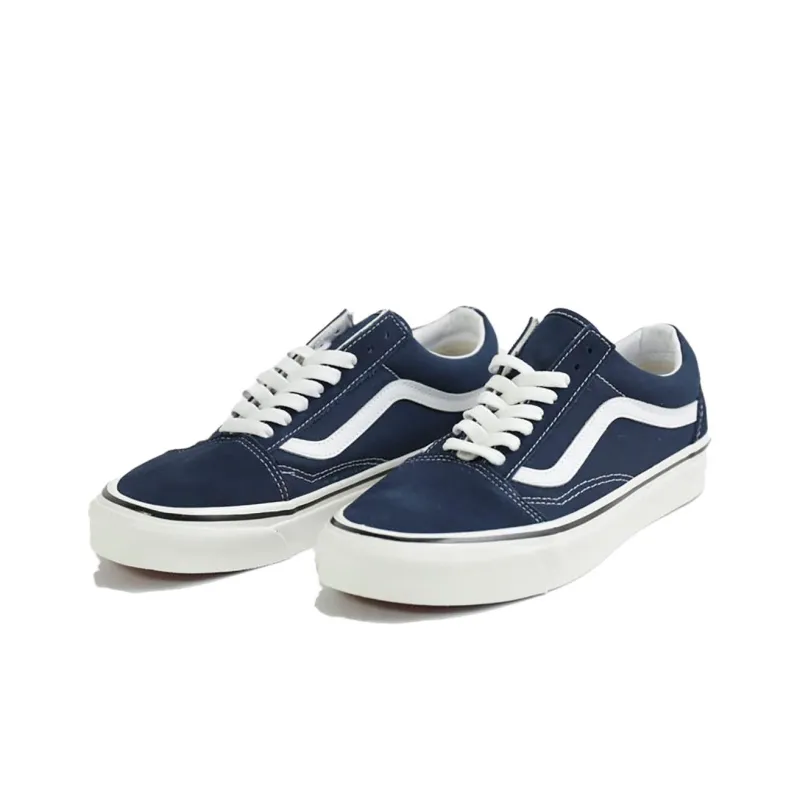Vans Style 36 Lightweight Breathable Low Tops Casual Skateboarding Shoes Unisex Blue-2