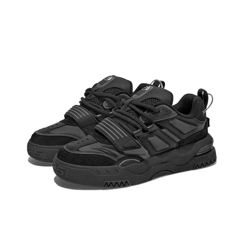 Pepsi Cushioning Wear-Resistant Low-Top Skateboard Shoes Men's-2