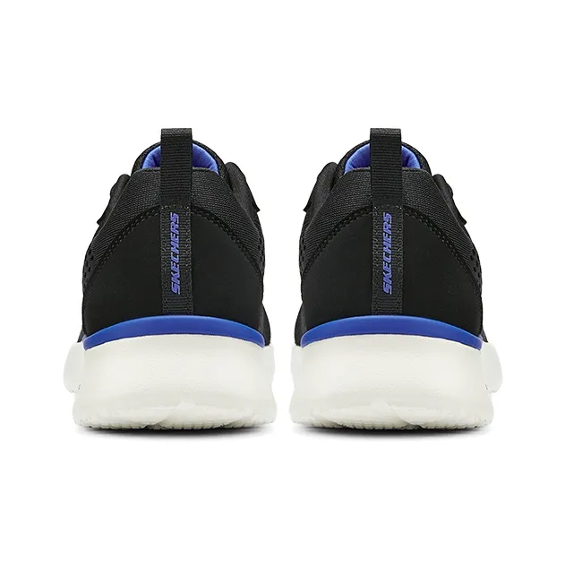 Skechers Dynamight Men's Casual Shoes Men's Black/Blue-4