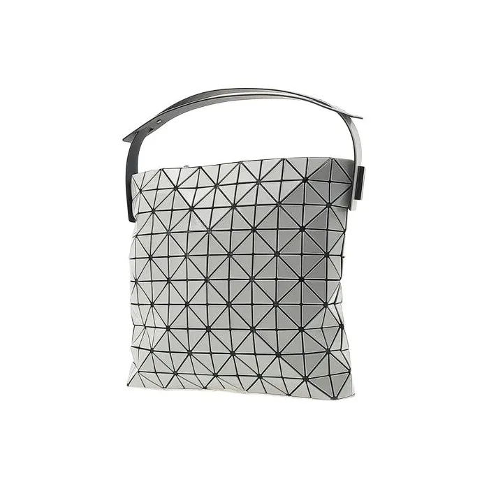 ISSEY MIYAKE Polyvinyl Chloride Handbag, Crossbody Bag Women's Light Gray-2