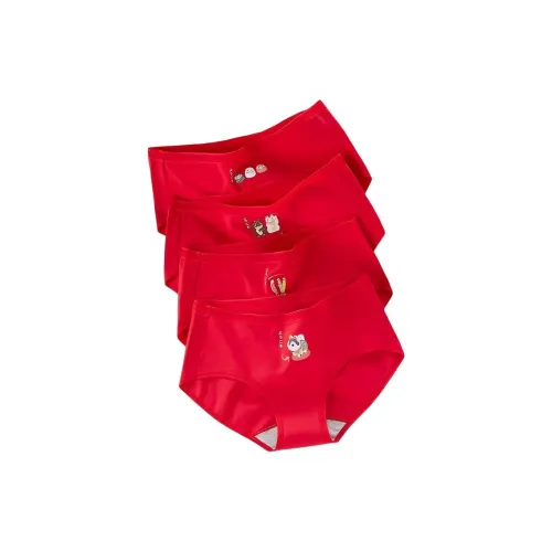 H-YXIANG Underpants Women's 4 Pack