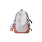 Light Blue & Orange with Charm