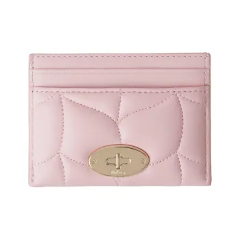 Mulberry Nappa Leather Card Holder Card Holder Women's Light Pink