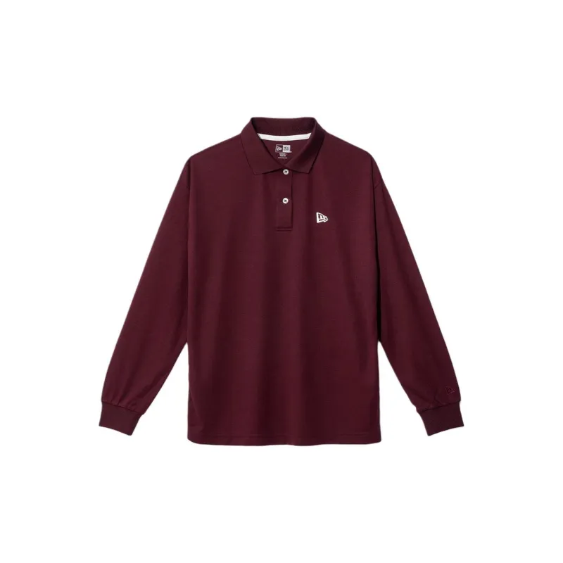 New Era Polo Shirts Unisex Red-1
