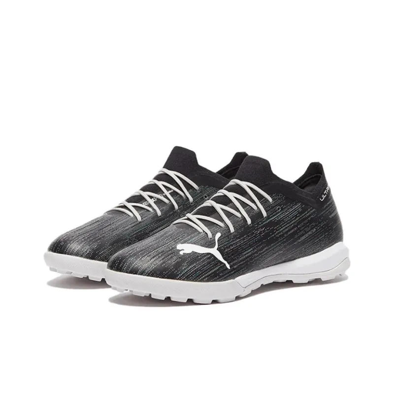 PUMA Ultra 1.2 Pro Anti Slip Wear Resistant Soccer Shoes Men's Black-2