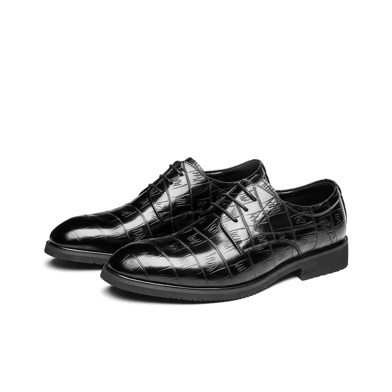 15 MINS Dress Shoes Men's Black-5