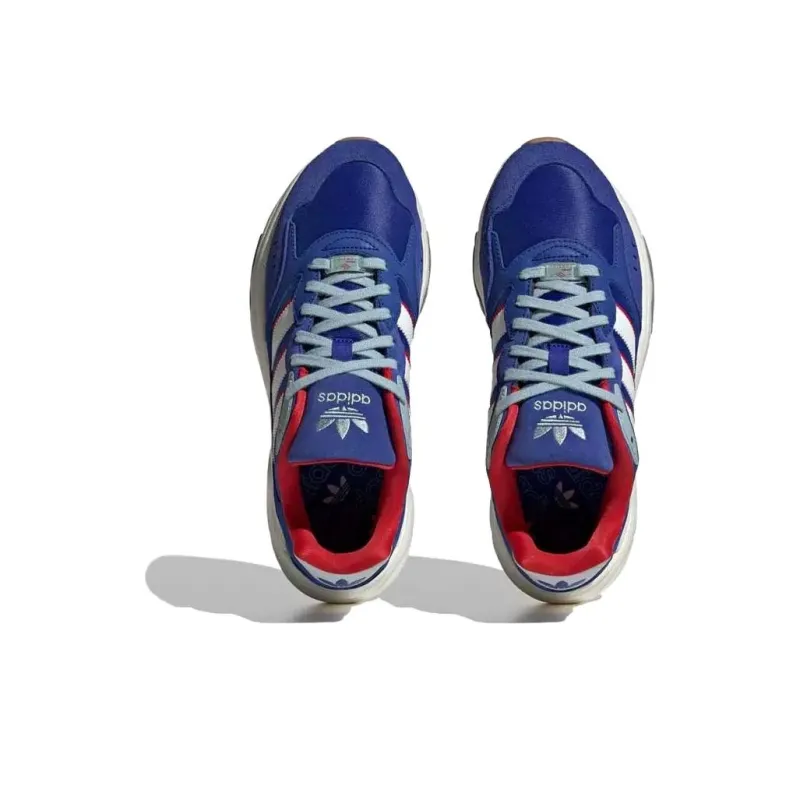 Adidas Retropy F90 Lucid Blue Scarlet-3