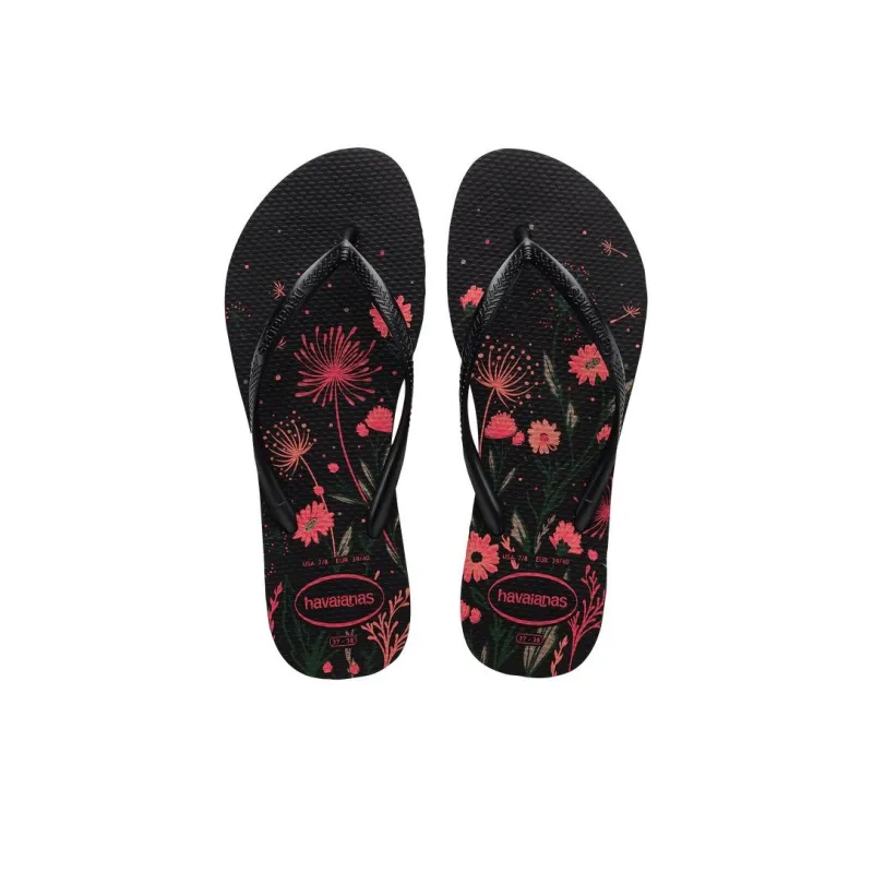 Havaianas Quiet Quick Dry Flip Flops Women's Black-3