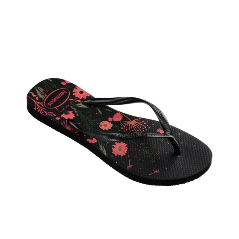 Havaianas Quiet Quick Dry Flip Flops Women's Black-1