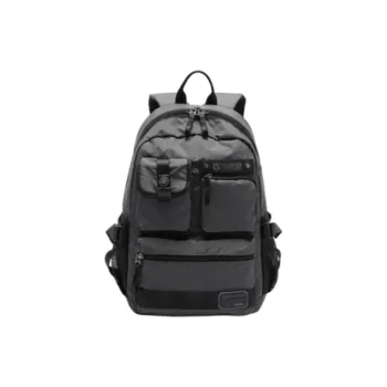 Volunteer Oxford Backpack Large Size Men's Gray/Coffee/Black
