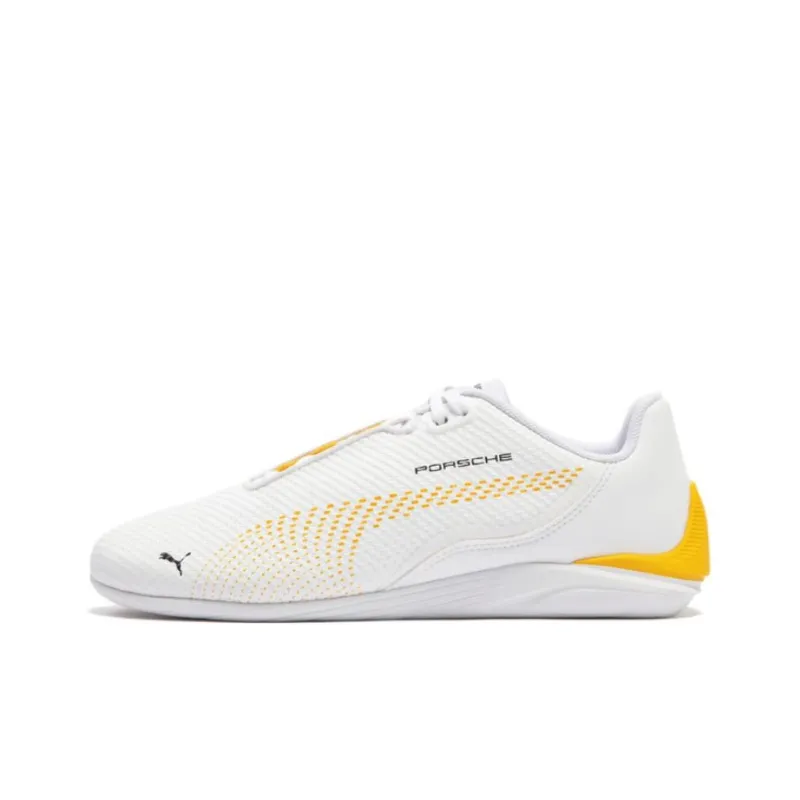 PUMA Porsche Legacy Drift Cat Decima Driving Shoes 'White Yellow'-0