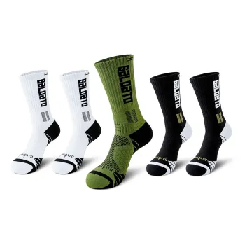 LUOLIAN Mid Calf Socks Men's 5 Pack