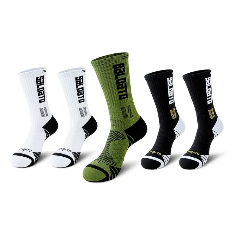 LUOLIAN Mid Calf Socks Men's 5 Pack-0