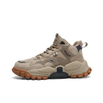 JEEP SPIRIT Mid Top Outdoor Shoes Men's Sandstone
