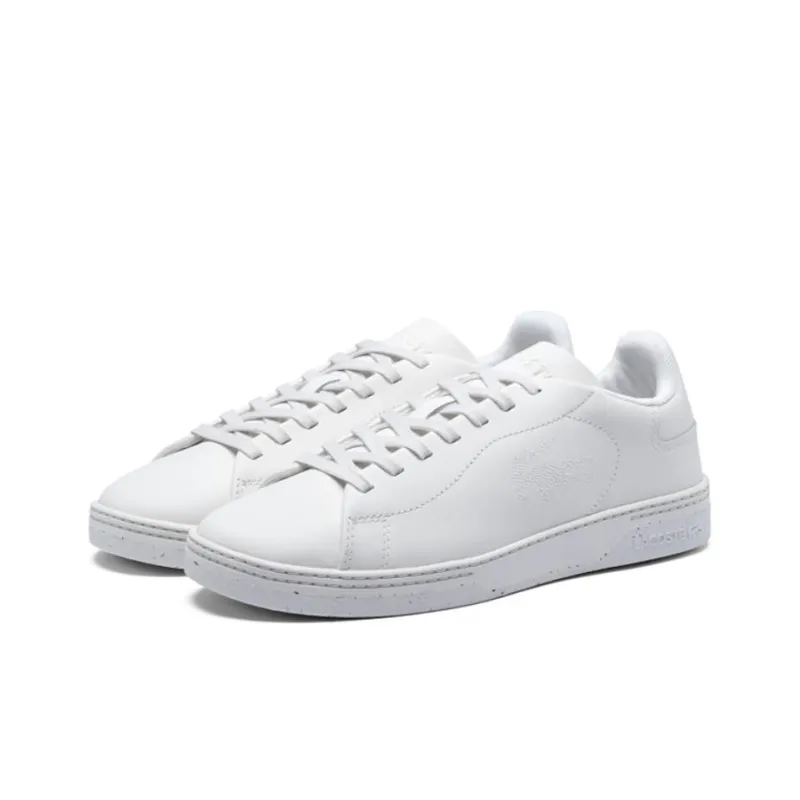 LACOSTE Low Top Skateboard Shoes Men's Ecru-1