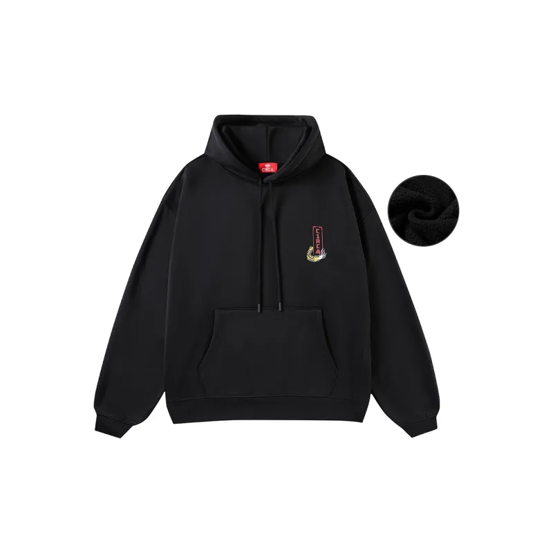 C1RCA Vintage Dragon Totem Dragon Pattern Logo Letter Classic Print Sweatshirt Unisex-3