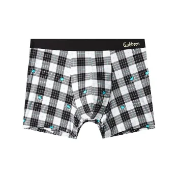 Cabbeen Underpants Men's 1 Pack Coal Black