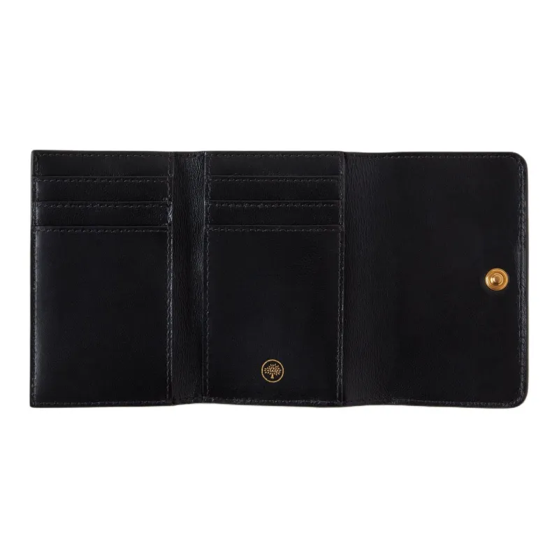 Mulberry Logo Lettering Tri Fold Wallet-1