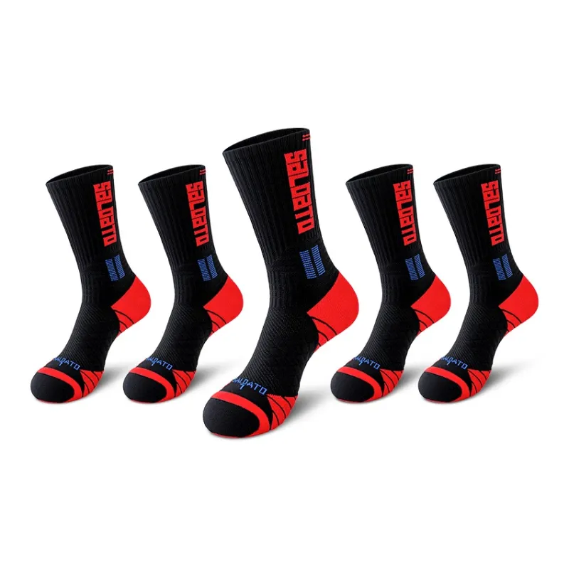 LUOLIAN Mid Calf Socks Men's 5 Pack-21
