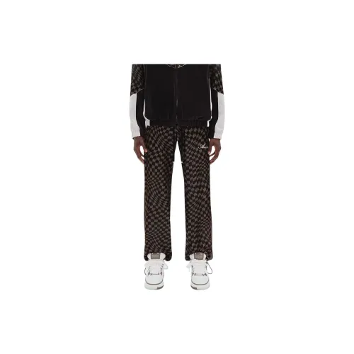 AMIRI Casual Pants Men Maillard Style Dark Brown