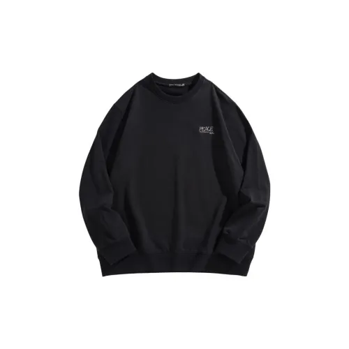 PEACEBIRD MEN Sweatshirts Men Black