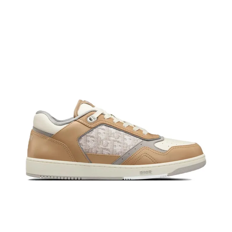 DIOR B27 Low Top Beige Cream Calfskin-1