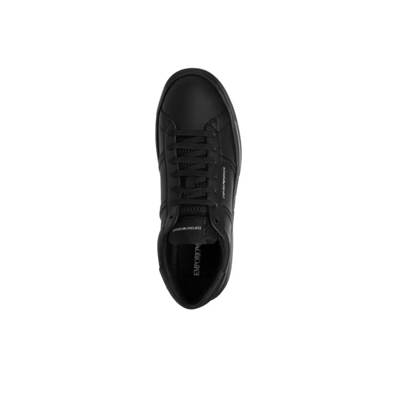 EMPORIO ARMANI Logo Printed Lace Up Sneakers-4