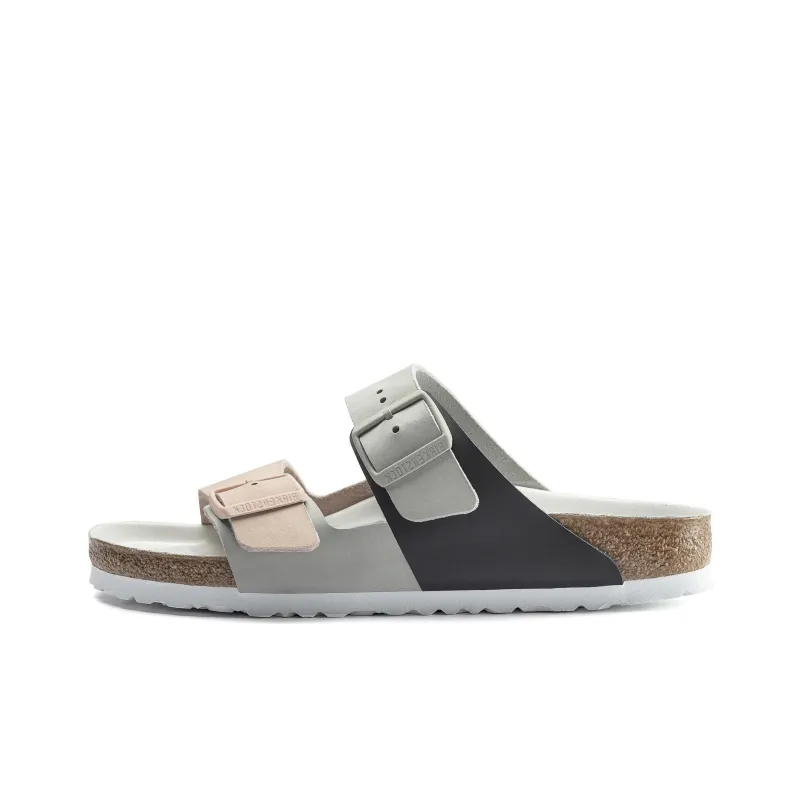Birkenstock Arizona Slide Slippers Women's Gray Pink-0