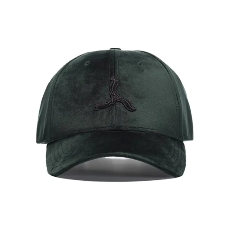 LI NING 1990 Polyester Cotton Baseball Caps Unisex Green-1