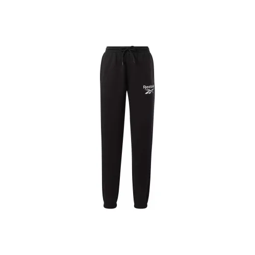 Reebok RI BL FLEECE PANT Knitted Sports Pants Women's Black