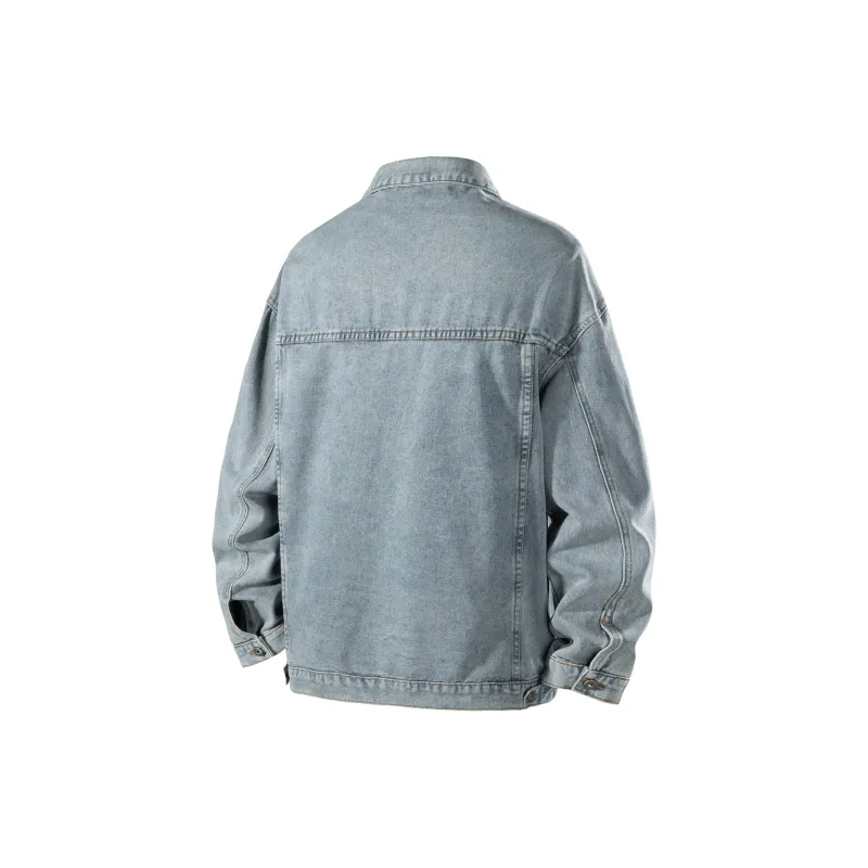 MERRTO Denim Jackets Unisex-17