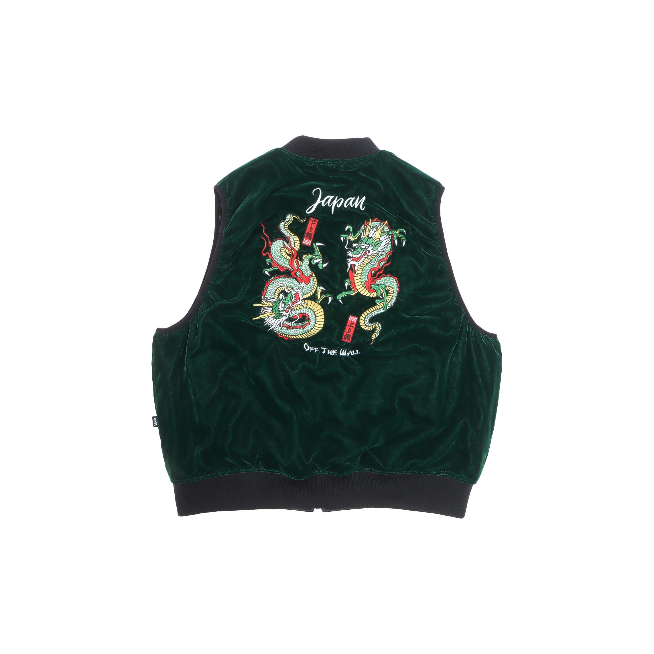 Mサイズ】 DRAGON REVERSIBLE VEST vans バンズ