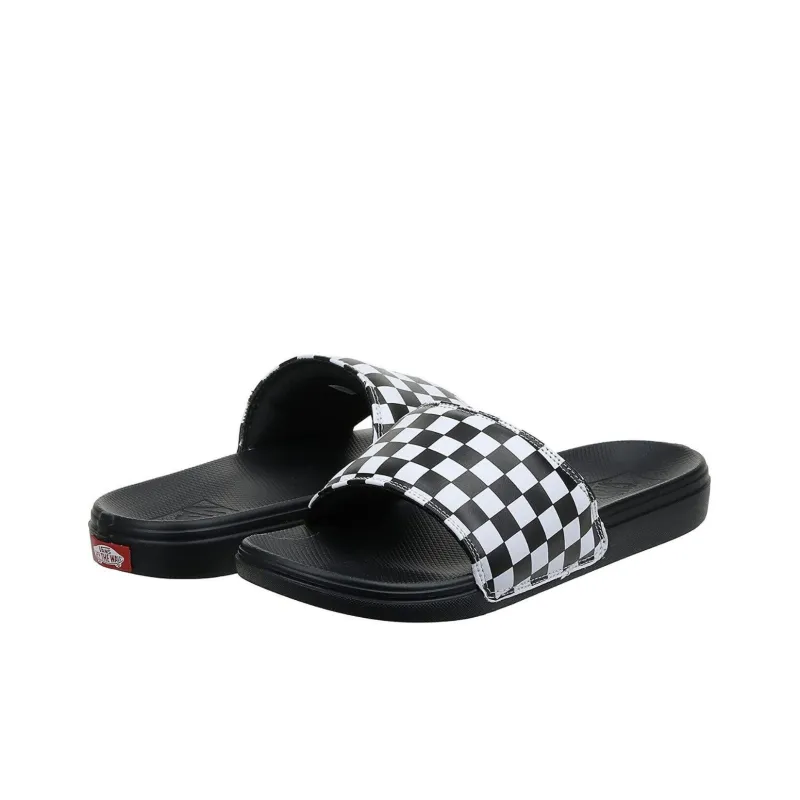 La Costa Vans Slide On 'Black Checkerboard'-3