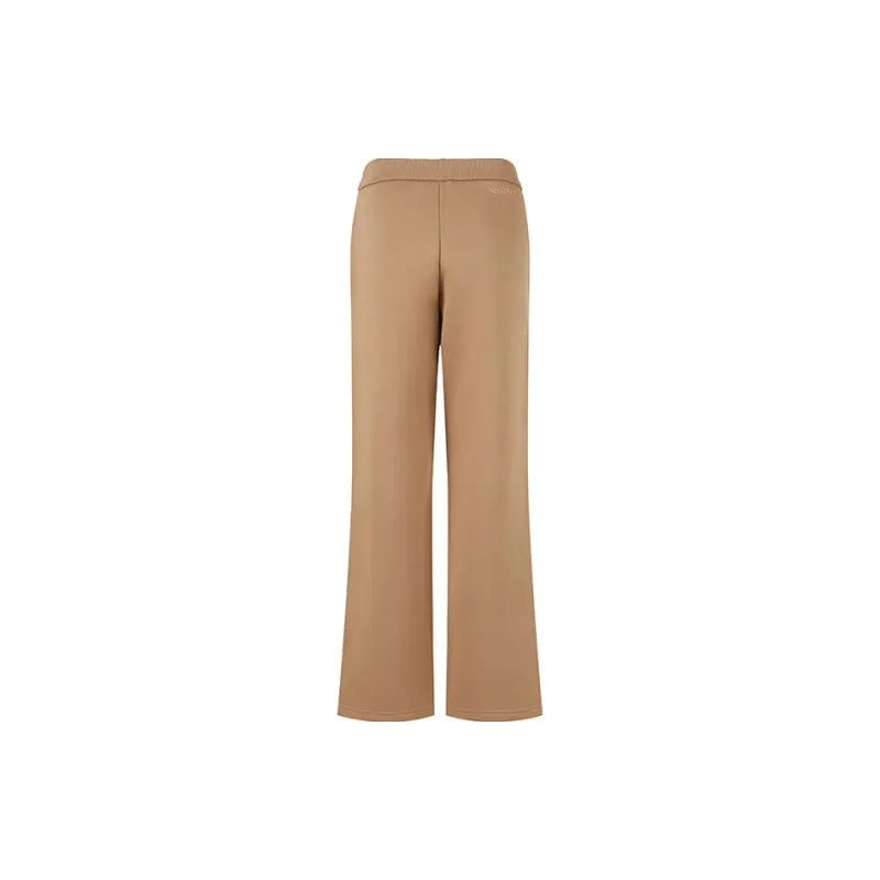 'S MAX MARA Logo Embroidered Cropped Trousers-1