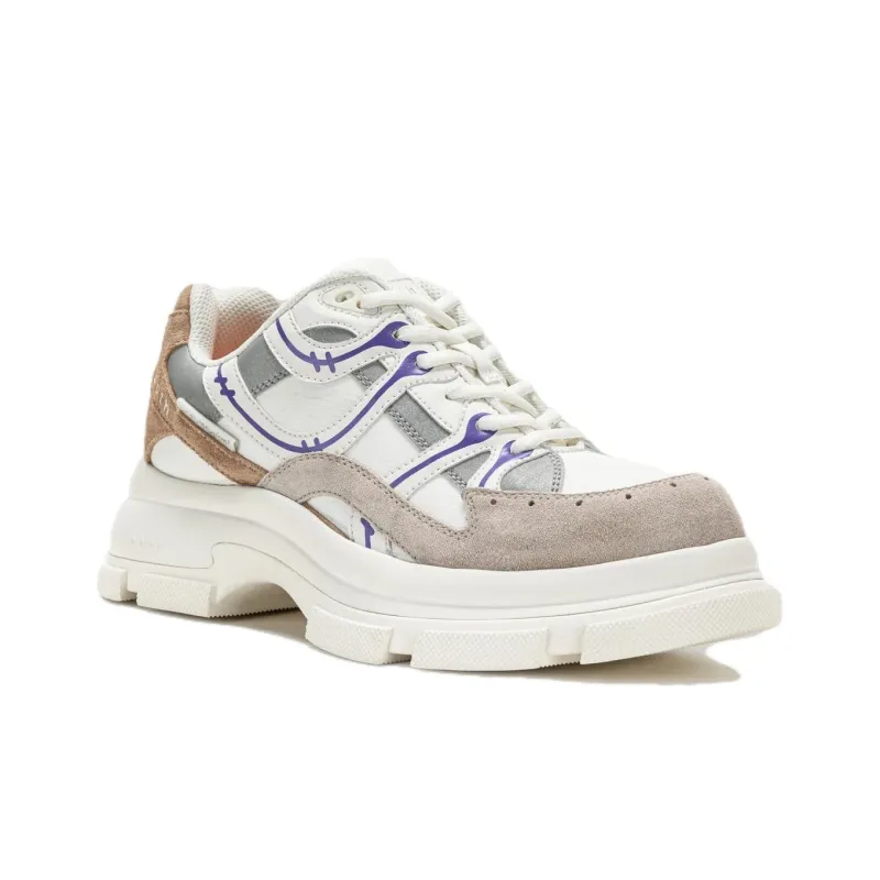 Both Gao Eva RUNNER Low Top Casual Shoes Men's White-2