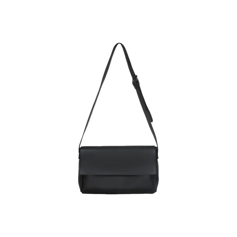 ALNI BITTON PU Crossbody Bag Regular Men's Khaki/Black/Umber-4