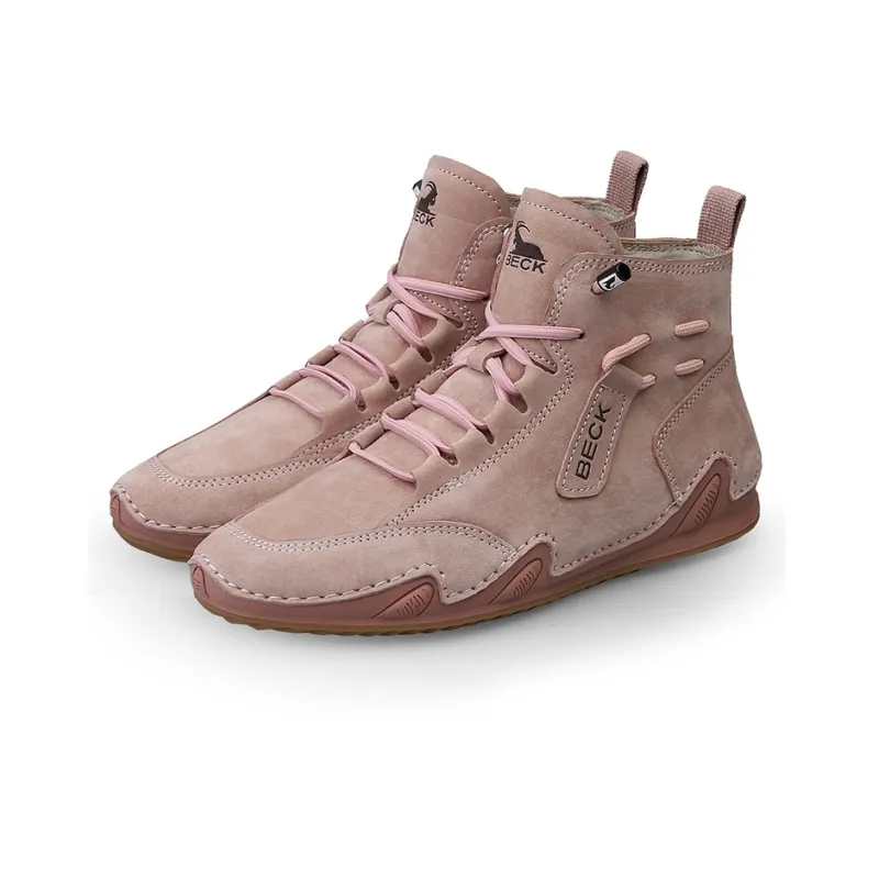 BECK Anti-Slip Wear-Resistant High-Top Casual Shoes Women's-4
