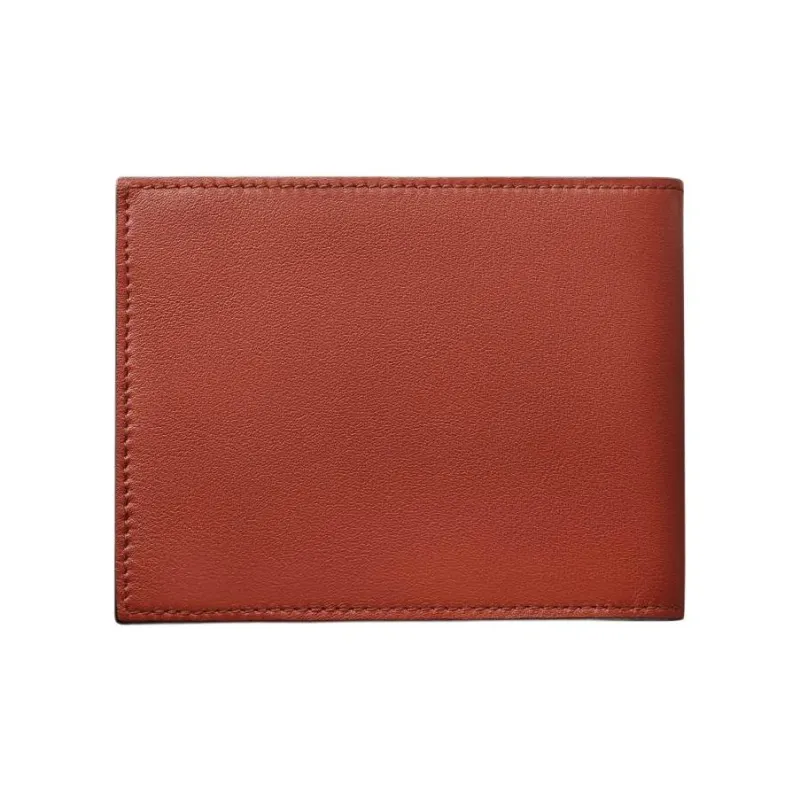 CARTIER Must De Cartier Calfskin Wallet Women's Terracotta-1
