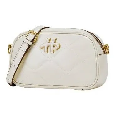 Hush Puppies Leather Shoulder Bag Women's Purple/White/Black-7