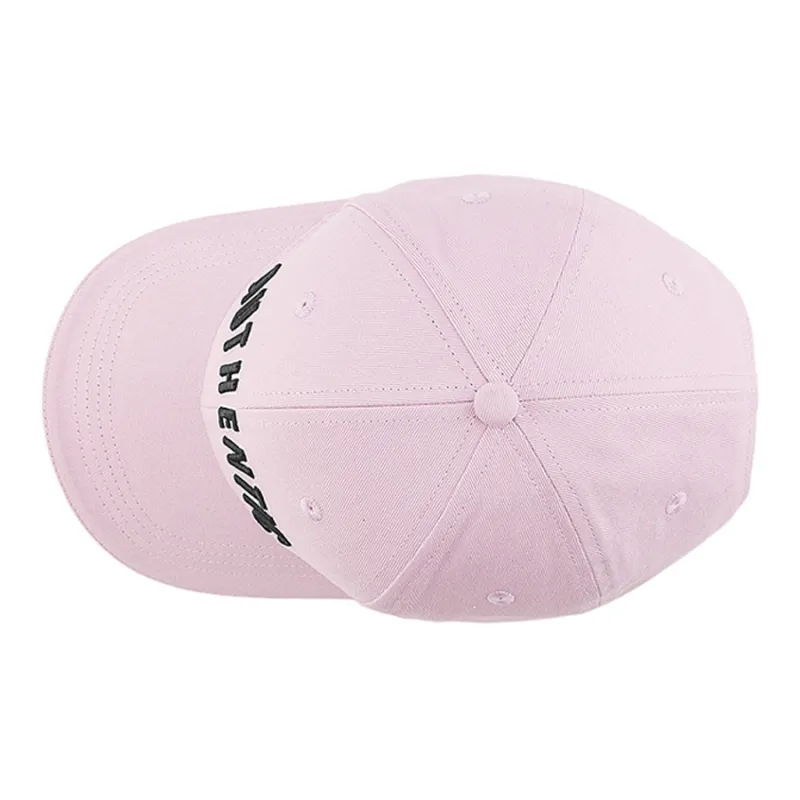 Kappa Cotton Baseball Caps Unisex Pink-2