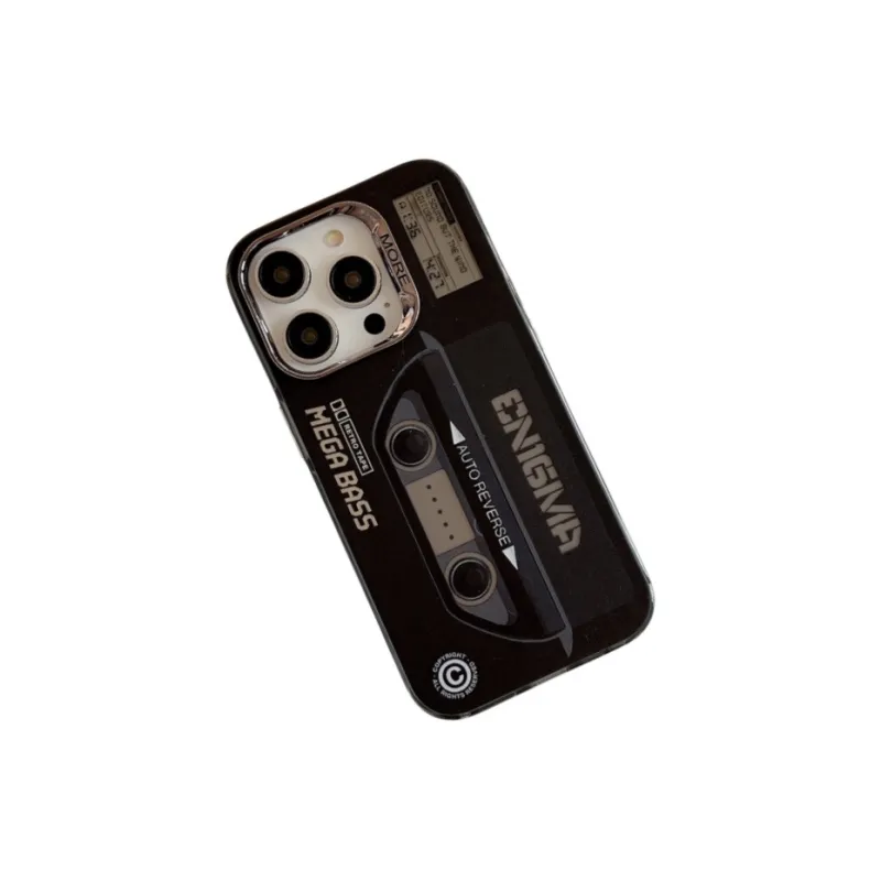 Dis Cat ABS+PC Material Mecha Car Phone Cases Compatible With IPhone 12/13/14/15/Pro/Mac-9