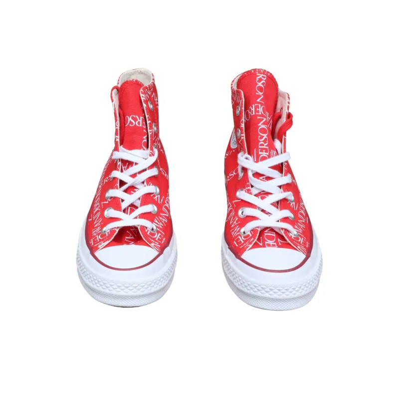 Converse Chuck Taylor All Star 70 Hi Grid Jw Anderson Red-3