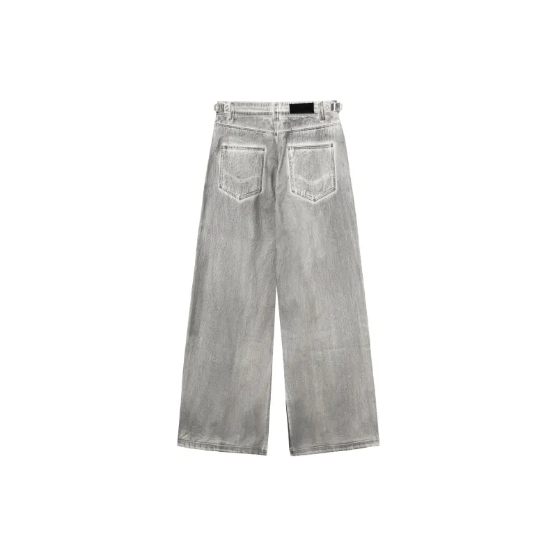 UNVESNO Jeans Unisex Gray-1